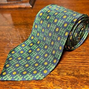 Nathan's One of a kind custom-made silk necktie belt design